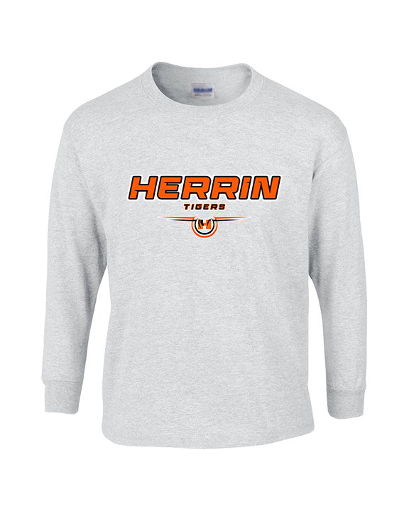 Herrin HS Football Design - Cotton Longsleeve