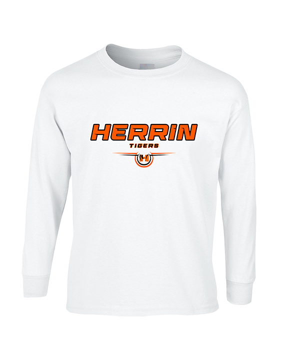 Herrin HS Football Design - Cotton Longsleeve