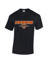 Herrin HS Football Design - Cotton T-Shirt