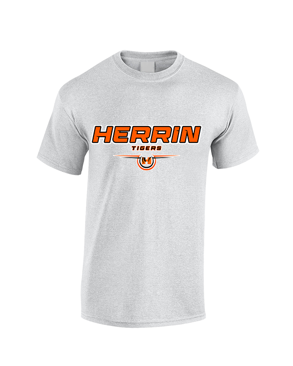Herrin HS Football Design - Cotton T-Shirt