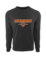 Herrin HS Football Design - Crewneck Sweatshirt