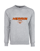 Herrin HS Football Design - Crewneck Sweatshirt