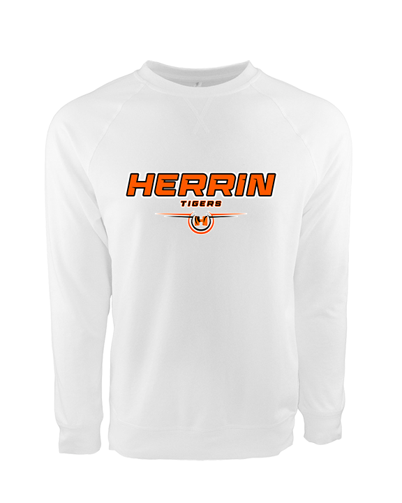 Herrin HS Football Design - Crewneck Sweatshirt