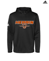 Herrin HS Football Design - Mens Adidas Hoodie