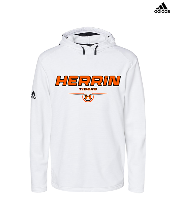Herrin HS Football Design - Mens Adidas Hoodie