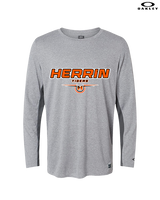 Herrin HS Football Design - Mens Oakley Longsleeve