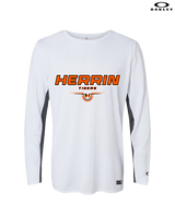Herrin HS Football Design - Mens Oakley Longsleeve
