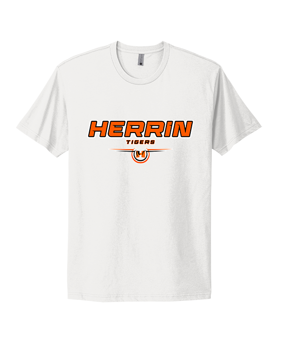 Herrin HS Football Design - Mens Select Cotton T-Shirt