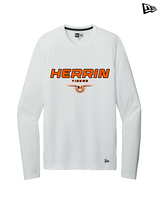 Herrin HS Football Design - New Era Performance Long Sleeve