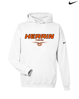 Herrin HS Football Design - Nike Club Fleece Hoodie