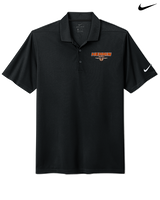 Herrin HS Football Design - Nike Polo