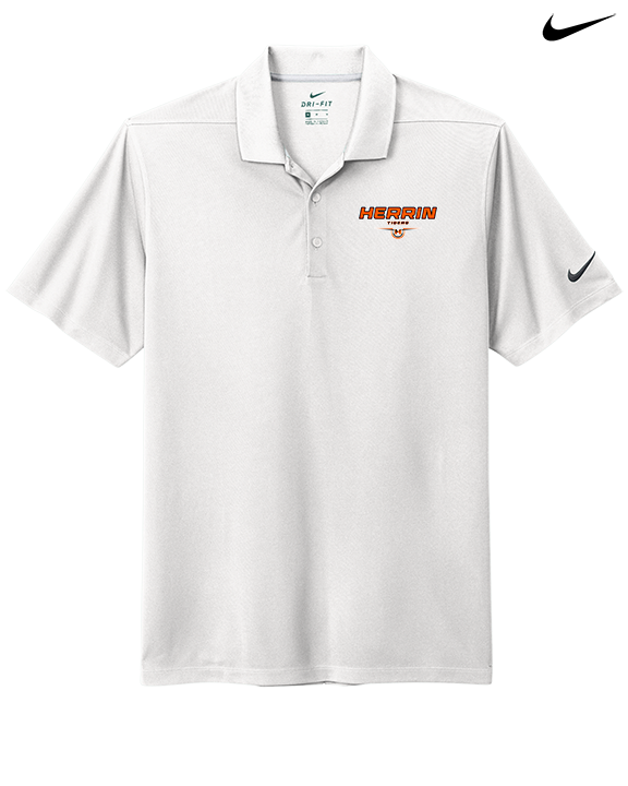 Herrin HS Football Design - Nike Polo
