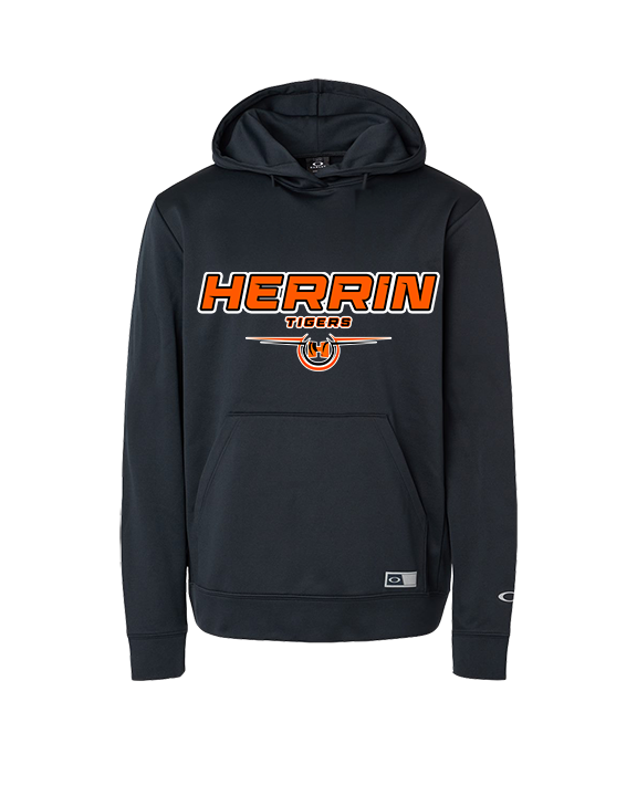 Herrin HS Football Design - Oakley Performance Hoodie