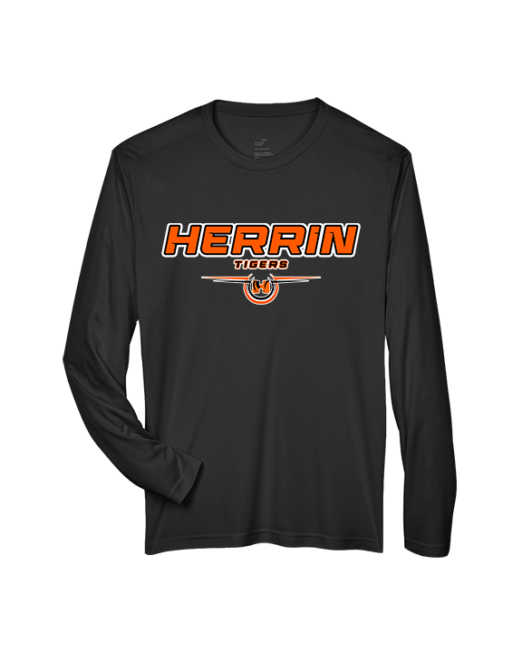 Herrin HS Football Design - Performance Longsleeve