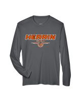 Herrin HS Football Design - Performance Longsleeve