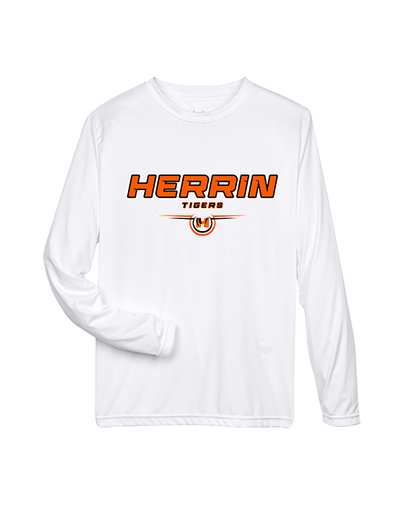 Herrin HS Football Design - Performance Longsleeve