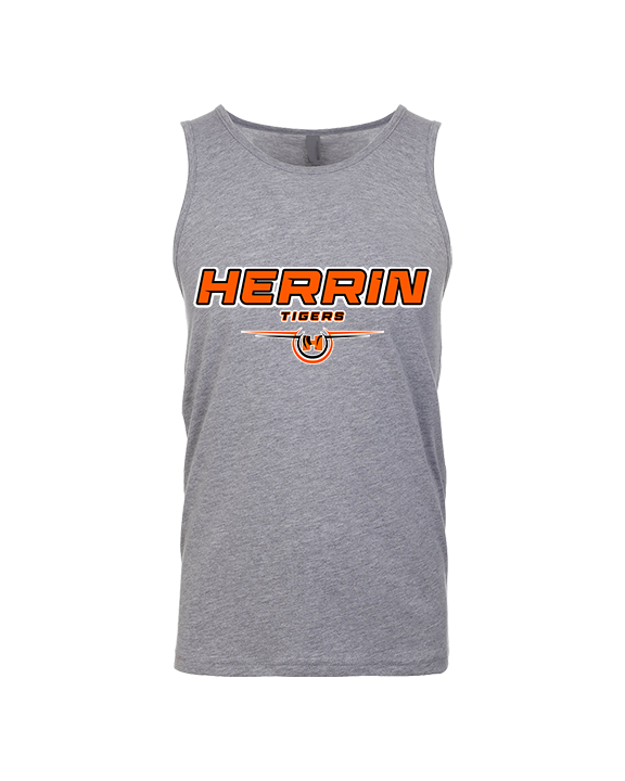 Herrin HS Football Design - Tank Top