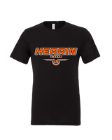 Herrin HS Football Design - Tri-Blend Shirt