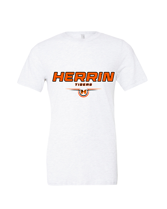 Herrin HS Football Design - Tri-Blend Shirt