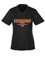 Herrin HS Football Design - Womens Performance Shirt