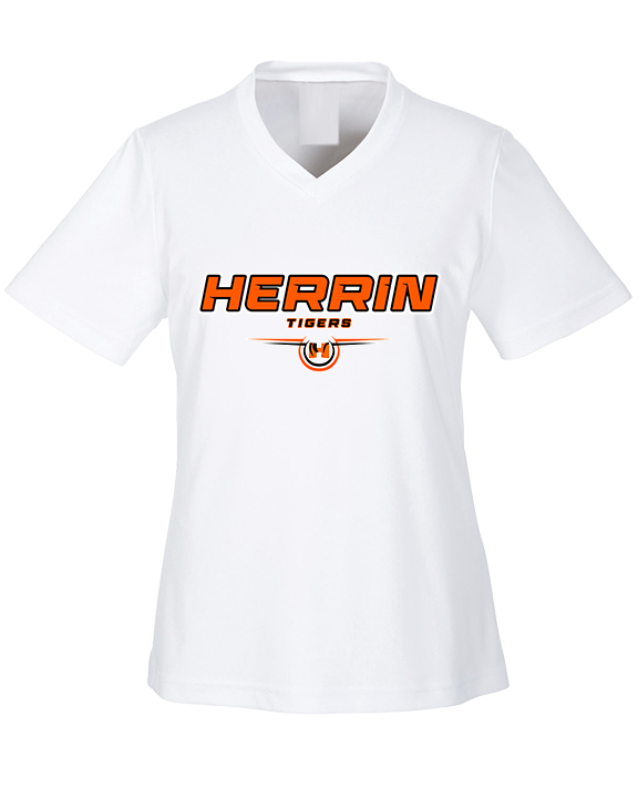 Herrin HS Football Design - Womens Performance Shirt