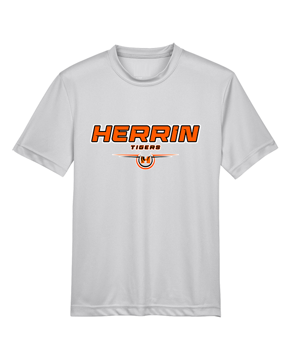 Herrin HS Football Design - Youth Performance Shirt