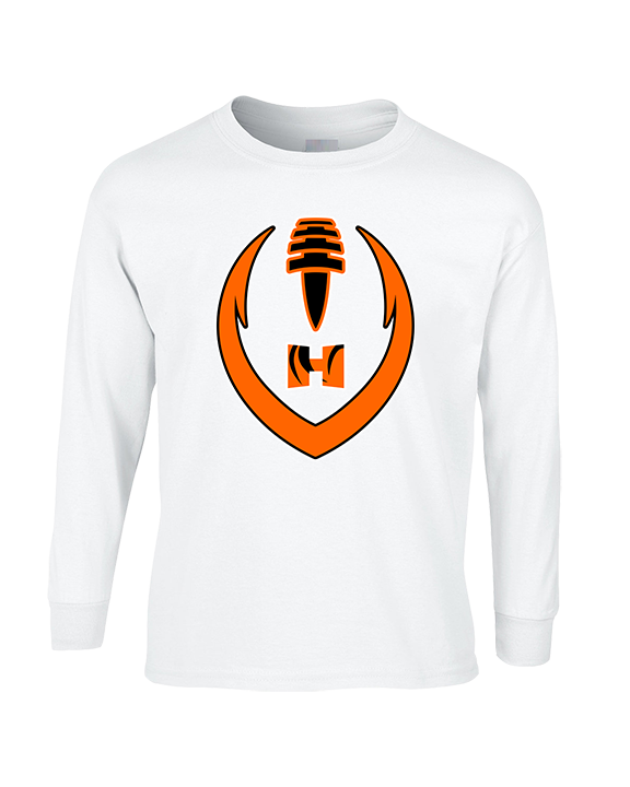 Herrin HS Football Full Football - Cotton Longsleeve