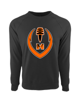 Herrin HS Football Full Football - Crewneck Sweatshirt