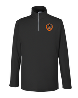 Herrin HS Football Full Football - Mens Quarter Zip