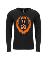 Herrin HS Football Full Football - Tri-Blend Long Sleeve