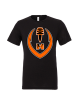 Herrin HS Football Full Football - Tri-Blend Shirt