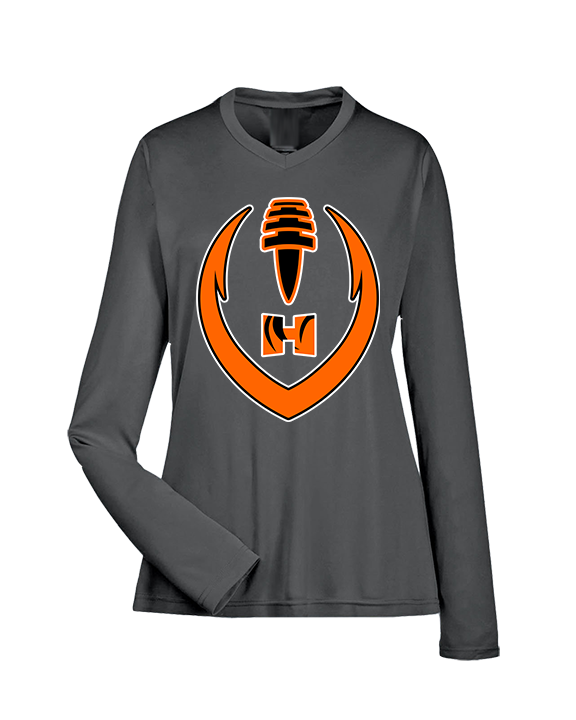 Herrin HS Football Full Football - Womens Performance Longsleeve