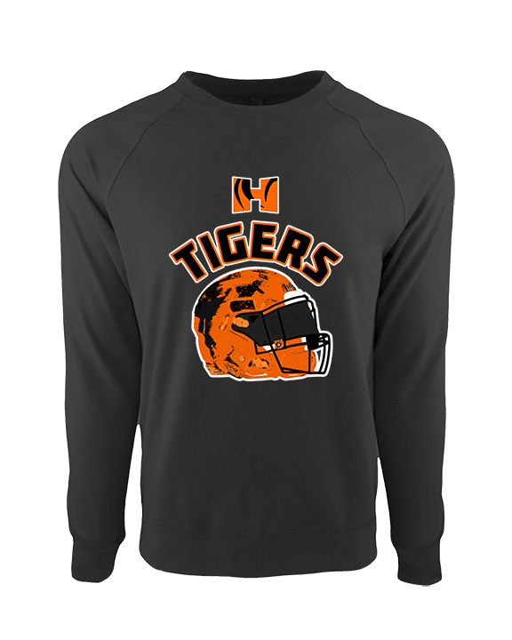 Herrin HS Football Helmet - Crewneck Sweatshirt