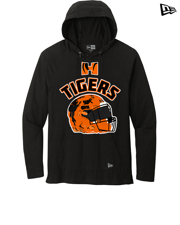Herrin HS Football Helmet - New Era Tri-Blend Hoodie