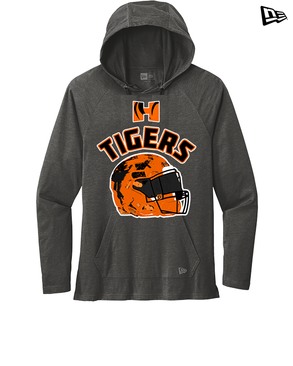 Herrin HS Football Helmet - New Era Tri-Blend Hoodie