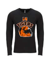 Herrin HS Football Helmet - Tri-Blend Long Sleeve