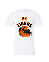 Herrin HS Football Helmet - Tri-Blend Shirt