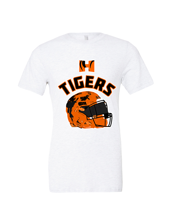 Herrin HS Football Helmet - Tri-Blend Shirt
