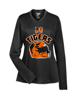 Herrin HS Football Helmet - Womens Performance Longsleeve