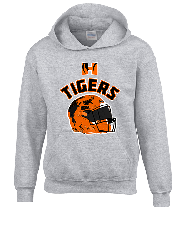 Herrin HS Football Helmet - Youth Hoodie