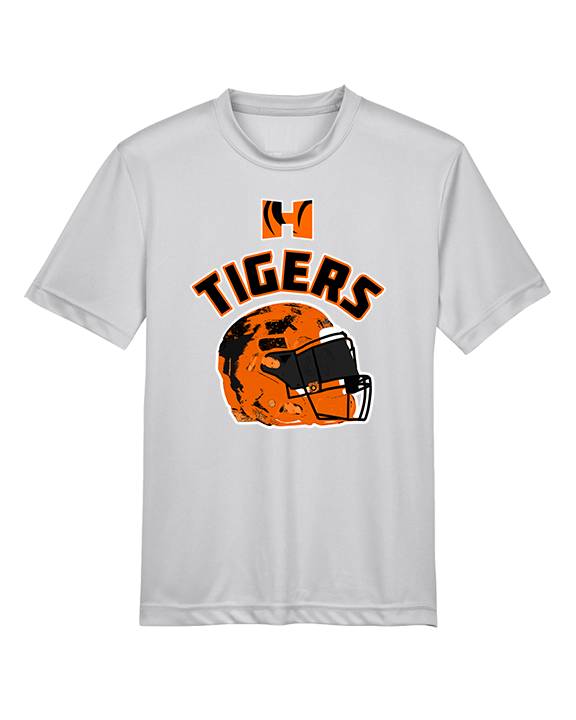 Herrin HS Football Helmet - Youth Performance Shirt