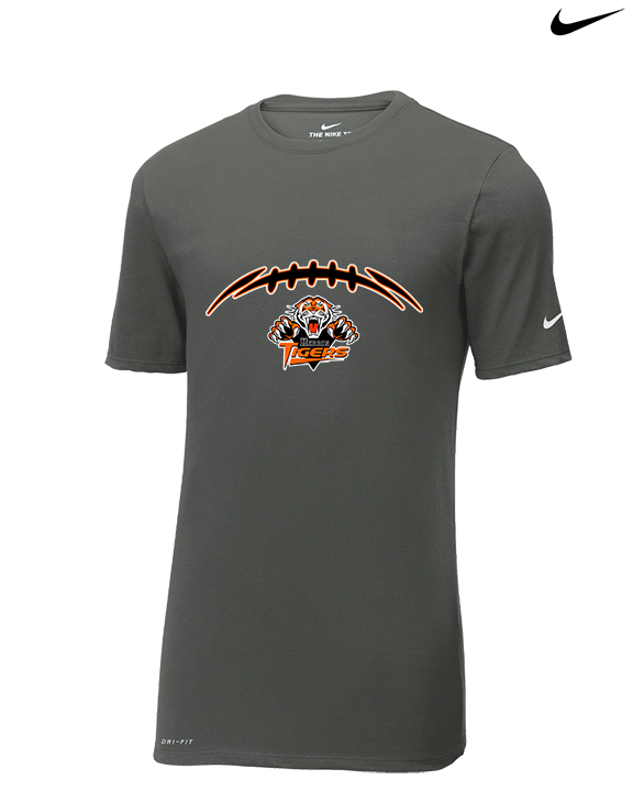 Herrin HS Football Laces - Mens Nike Cotton Poly Tee