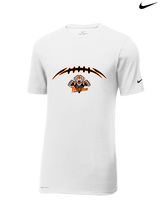Herrin HS Football Laces - Mens Nike Cotton Poly Tee