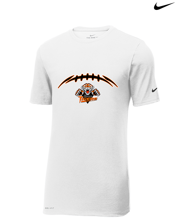 Herrin HS Football Laces - Mens Nike Cotton Poly Tee