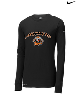 Herrin HS Football Laces - Mens Nike Longsleeve