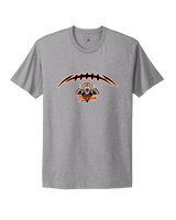 Herrin HS Football Laces - Mens Select Cotton T-Shirt