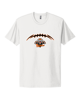 Herrin HS Football Laces - Mens Select Cotton T-Shirt