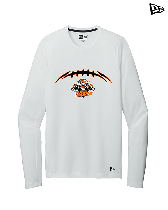 Herrin HS Football Laces - New Era Performance Long Sleeve