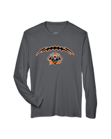 Herrin HS Football Laces - Performance Longsleeve