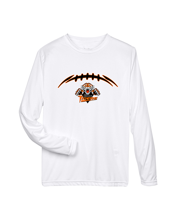 Herrin HS Football Laces - Performance Longsleeve